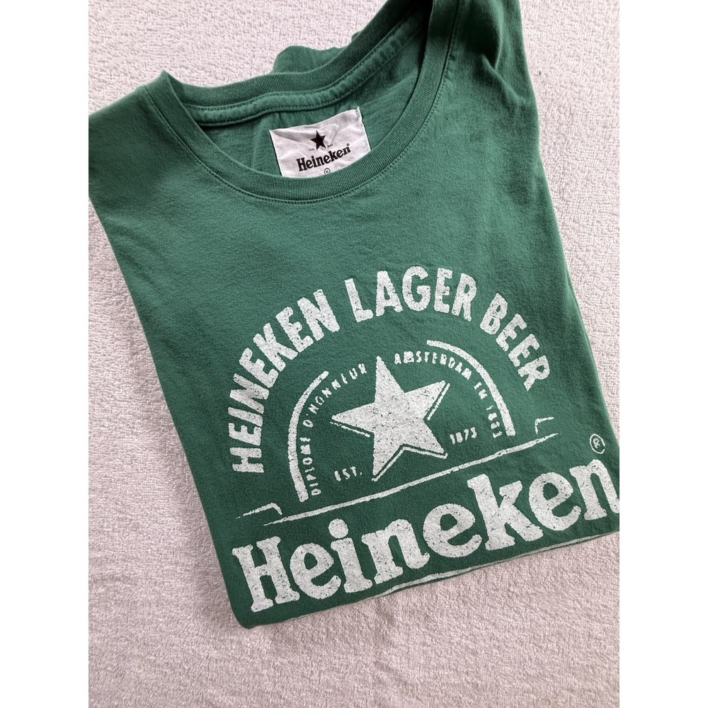 Heineken‎ Premium Beer Graphic T shirt Size XL